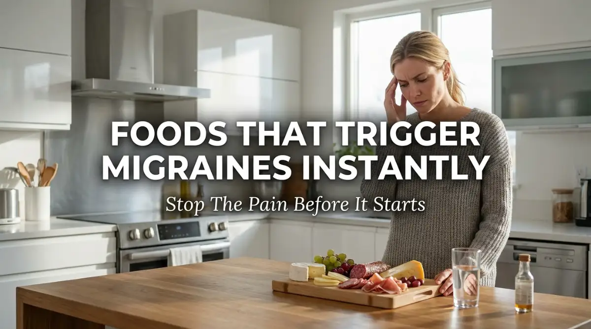 Stop the Pain: Top Foods That Trigger Migraines Instantly