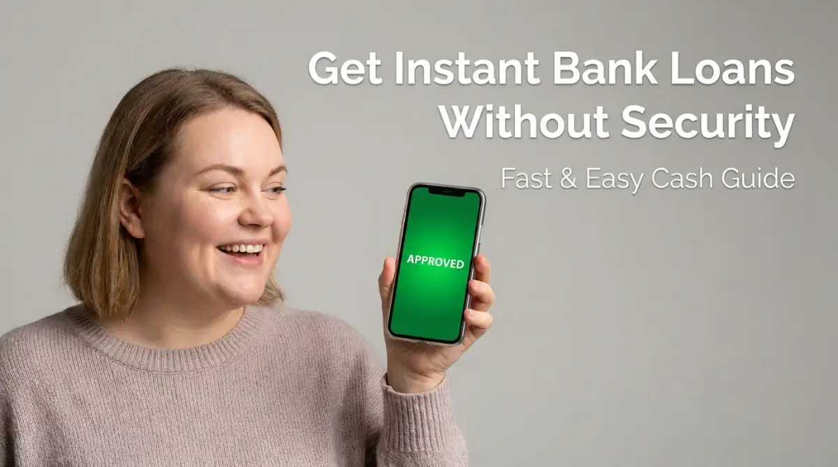 A confident woman holding a loan contract, representing the importance of finding hidden fees in personal loans before signing any financial documents.